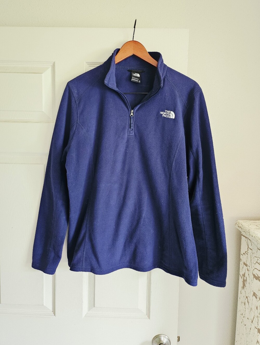 The North Face Womens XL Quarter Zip Fleece Very Good Condition